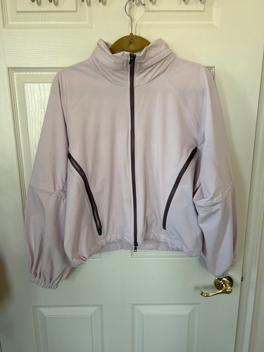 Athleta Women's Rosario Pink Purple Stay Fly Windbreaker Jacket Siz XS - Picture 1 of 14