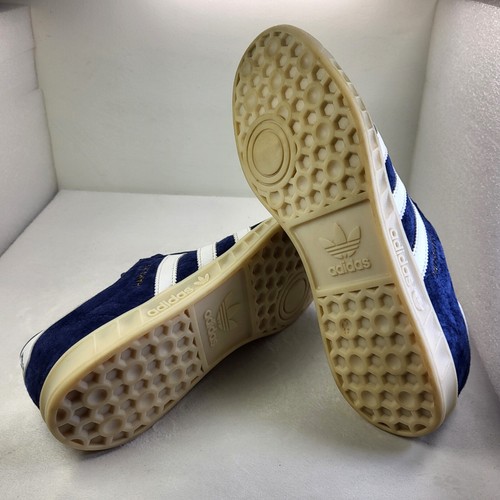 ADIDAS Hamburg Mens Trainers Suede Navy Blue White UK8 (X266) - Bild 20 von 20