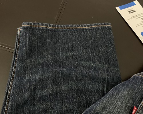 NWT Levi’s 505 Regular Cropped Jeans Mens size 28 Performance Cool Stretch R2 - Picture 9 of 14