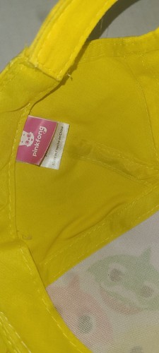 Gorra Baby Shark Pinkfong Gorra Ajustable Correa Niño Pequeño Amarillo - Imagen 5 de 6