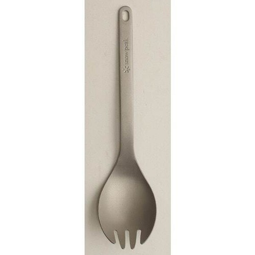 Snow Peak Titanium Spork Pied-de-biche Spoon Folk Runcible SCT-004 Camping - Picture 3 of 8