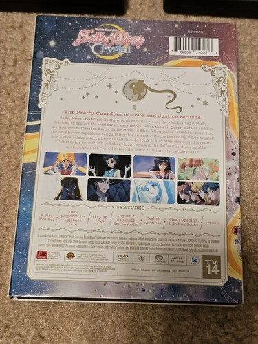 Sailor Moon DVD Seasons 1 - 5 Crystals S R SUPER S UNCUT Edition Diamond Series - Imagen 15 de 16
