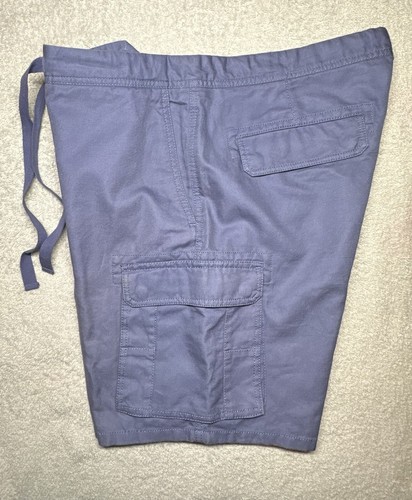 Rodd & Gunn Men’s Cargo Shorts Sandyford Blue Cotton Linen Custom Fit Size 36 - Picture 2 of 18