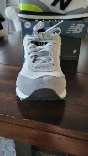 New Balance Mens SIZE 7.5 4E WIDE 515v1 Nimbus Cloud White Gray Black Blue - Picture 5 of 18