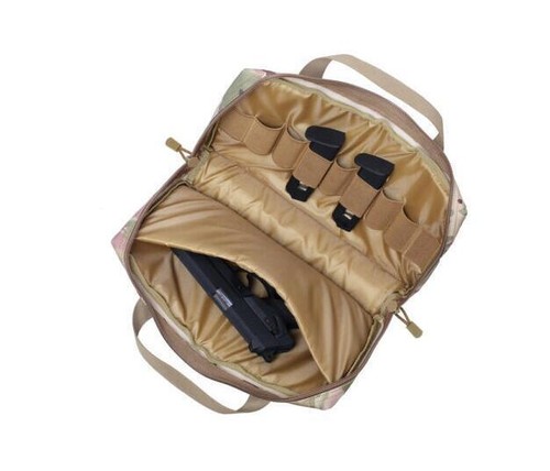 New Nylon Tactical Pistol Case Range Bag Handgun Bag Magazine Pouch Storage Case - Picture 24 of 31