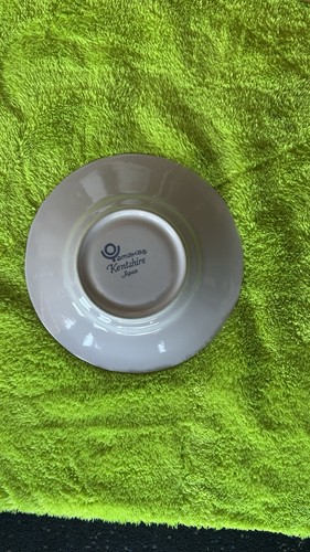 Yamaka Kentshire Japan Saucer Dessert Plate Vintage Cream/Bone/White - Picture 2 of 3