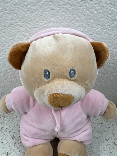 Ty Pink PJ Bear Plüsch Velours Puffy Teddy Pyjama 2021 Stofftier 10 Zoll - Bild 2 von 13