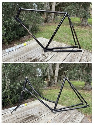2 Vintage RALEIGH Tourist DL-1 Roadster Frames the Mens 1978 &Ladies '73