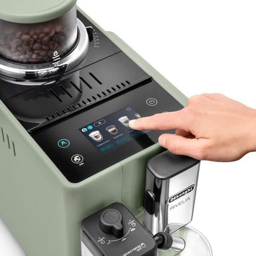 De'Longhi Rivelia Cafetera automática EXAM441.55.GR verde - Imagen 2 de 6