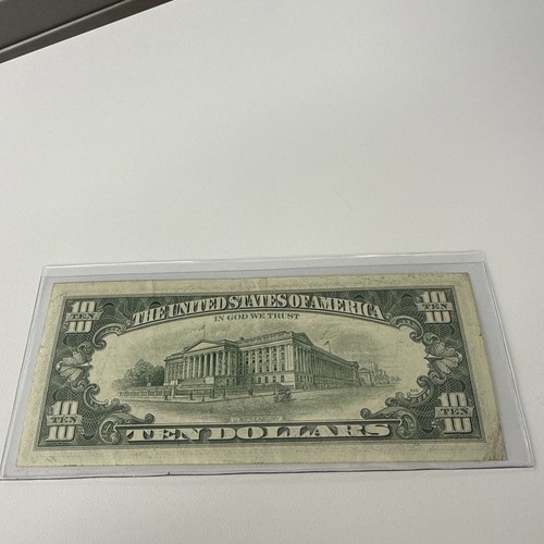 1977 A 10 Dollar Bill - Picture 4 of 6