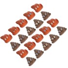  60 Pcs Fake Poop Toys Realistic Poop Toys Plastic Poop Models Game Tossing Toys