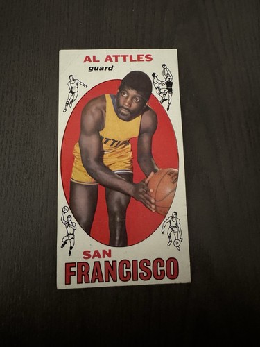 1969-70 Topps #24 AL ATTLES Tall Boy Basketball Card HOF (Lesen)