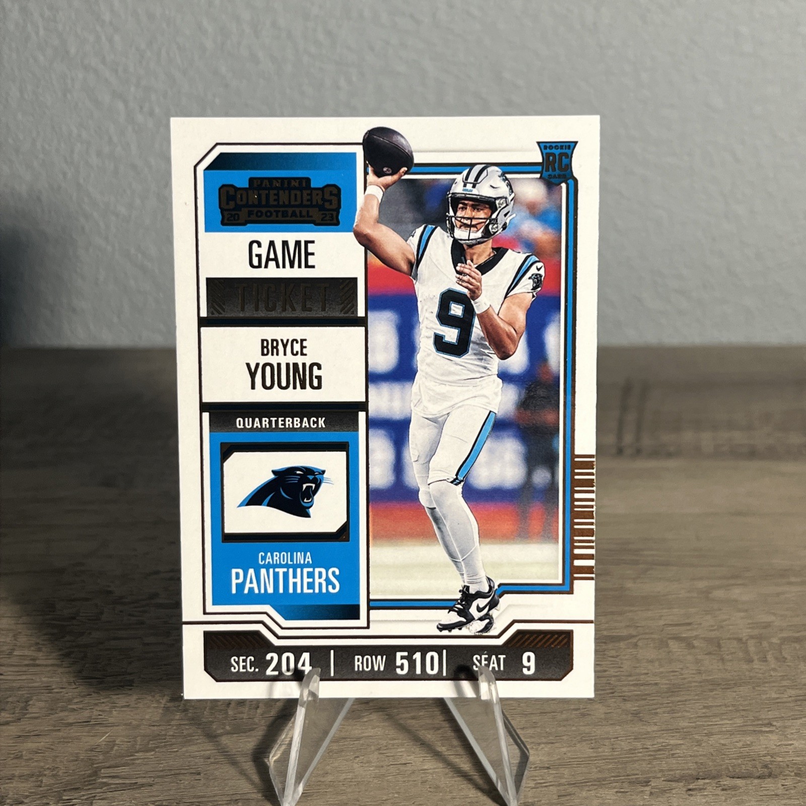 2023 Panini Contenders - Bryce Young #15 Bronze Game Ticket (RC)