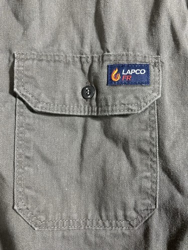 Lapco Fire Resistant Work Coat Size Mens 3XL Tall FLAME RESISTANT - Picture 3 of 13