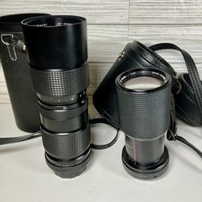 Vivitar Macro Focusing Zoom Lens 52mm 70   210 mm 1:4.5 85-205 1:3.8 With Cases