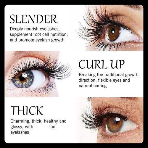 Wimperndichtes Serum, Lift Enhancer Wimpern länger gelockt Wimpernwachstum Liq * - Bild 11 von 11