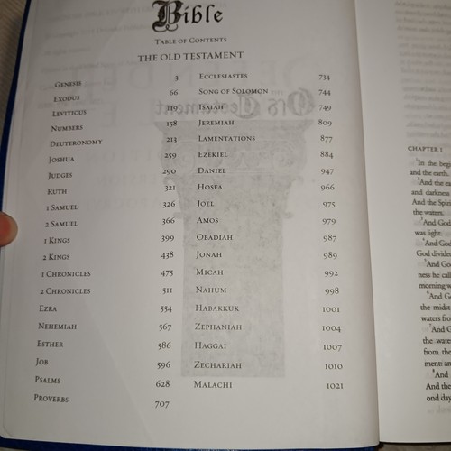 Defender Bible 2018 Limited Edition King James Version Expanded Apocrypha Blue - Picture 13 of 24
