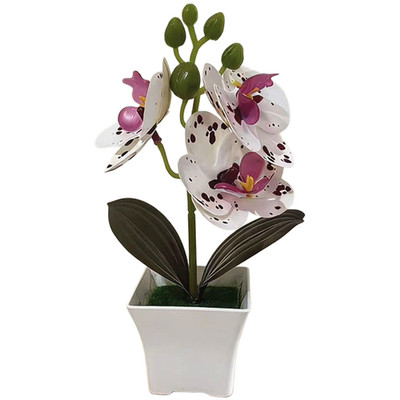 Künstliche Phalaenopsis Orchidee, 19cm Dekoblume Für Hochzeit & Zuhause