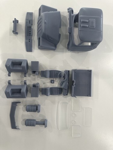 rc tamiya 1/14 truck body parts Kenworth 1:14 T800 W900 T-680 Lesu Mack u600 - Picture 23 of 24