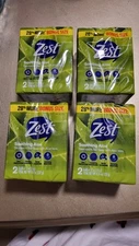 Zest Soap Soothing Aloe Bars 4.12 Ounce 4 Pack 2 Each Pack= 8 Bars 1Z