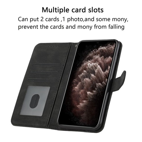 For Huawei P Smart Z 2021 Y6 Y7 2019 Flip Folio PU Leather Magnetic Wallet Case - Picture 2 of 16