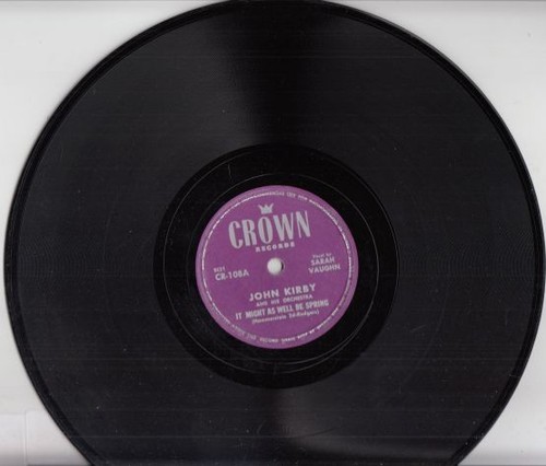 John Kirby w/ Sarah Vaughn – It Might As Well Be Spring / Ripples 10" 78 - Imagen 18 de 24
