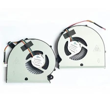 Fleshy Leaf CPU+GPU Cooling Fan Replacement for Gigabyte RP64 RP64W P64 P64W... 