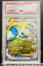 Latios EX 86/116 Plasma Freeze Holo PSA 9