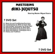 AIKI JUJUTSU 7 DVD Set with Miguel Ibarra aikijujutsu aikido self defense  AIKI-