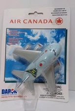 Daron Air Canada Pull Back Action Toy Plane Jet Lights and Sound Brand New