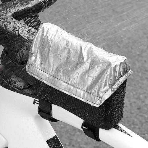 Compact Waterproof Bike Top Tube Bag with Adjustable Straps for Mountain Bikes - Picture 8 of 8