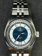 Lorier Astra Cosmic Blue Special Edition 36mm Automatic Sector Crosshair Dial