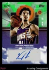 2025-26 Topps Contemporary Marks Green Rainbow Koby Brea RC ROOKIE AUTO 06/99