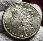 1902 O MORGAN SILVER DOLLAR COIN SILVER UNCIRCULATED BEAUTY!