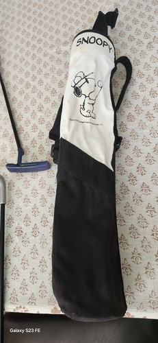 Vintage Snoopy Junior Golf Set Driver, Wedge and Putter with Bag Collectible - Picture 4 of 24