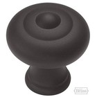 Hickory Hardware Oil-Rubbed Bronze Cabinet Knob, Solid Brass Pull, Sechel A303
