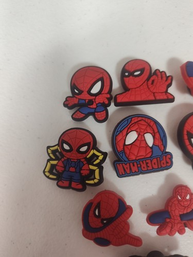Menge 9 Spiderman Thema Jibbitz Schuh Charms für Crocs - Bild 2 von 4