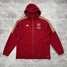 Arsenal Authentic Rain Jacket Adidas RAIN.RDY Size L Season 2023-2024