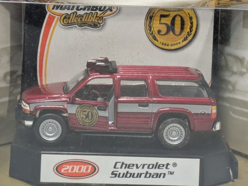Matchbox Collectibles 50 Years 2000 Chevrolet Suburban Fire NIB, RARE, 1/64 - Picture 7 of 8
