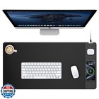 TopMade Mouse Pad with 15W Wireless Charging, Gaming Mousepad Home Office Lar