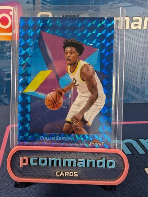 Topps Finest - Collin Sexton Blue Geometric 74/75