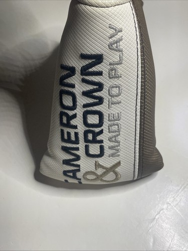Rare 2016 Scotty Cameron & Crown Made To Play Mid Mallet Putter Headcover Cover - Picture 3 of 8