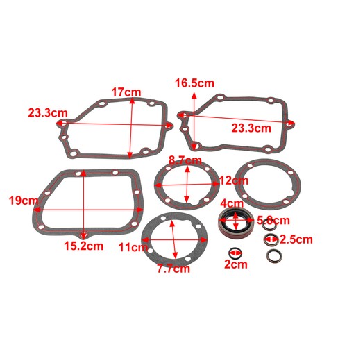 Seal And Gasket Kit For Muncie M20 M21 M22 4 Speed - Foto 9 di 9