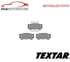 SATZ BREMSBELÄGE BREMSKLÖTZE VORNE TEXTAR 2379501 A NEU OE QUALITÄT