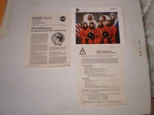 NASA KSC SPACE SHUTTLE crew photo + fact sheet and mission info   STS-63