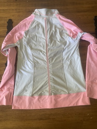Lululemon Run: Beach Runner Jacket Dune Bleached Coral White Size 8 W4A79S - Bild 8 von 10