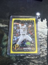 2024 Topps Update Series - Rookie Debut Paul Skenes #US288 Yellow (RC)