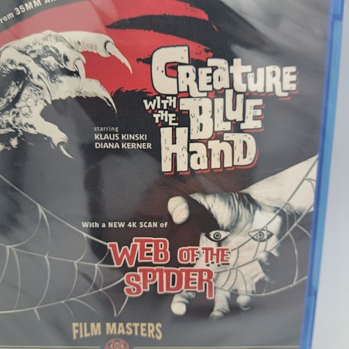 Creature with the Blue Hand / Web of the Spider (Blu-ray, 2024) Sealed - Picture 2 of 9