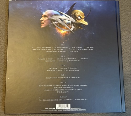 Devin Townsend Project - Ziltoid Live At The Royal Albert Hall Artbook 6 Disc`s - Bild 2 von 6