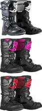 Fly Racing Youth Maverik Boots - Motocross Dirt Bike Off-Road MX Riding ATV